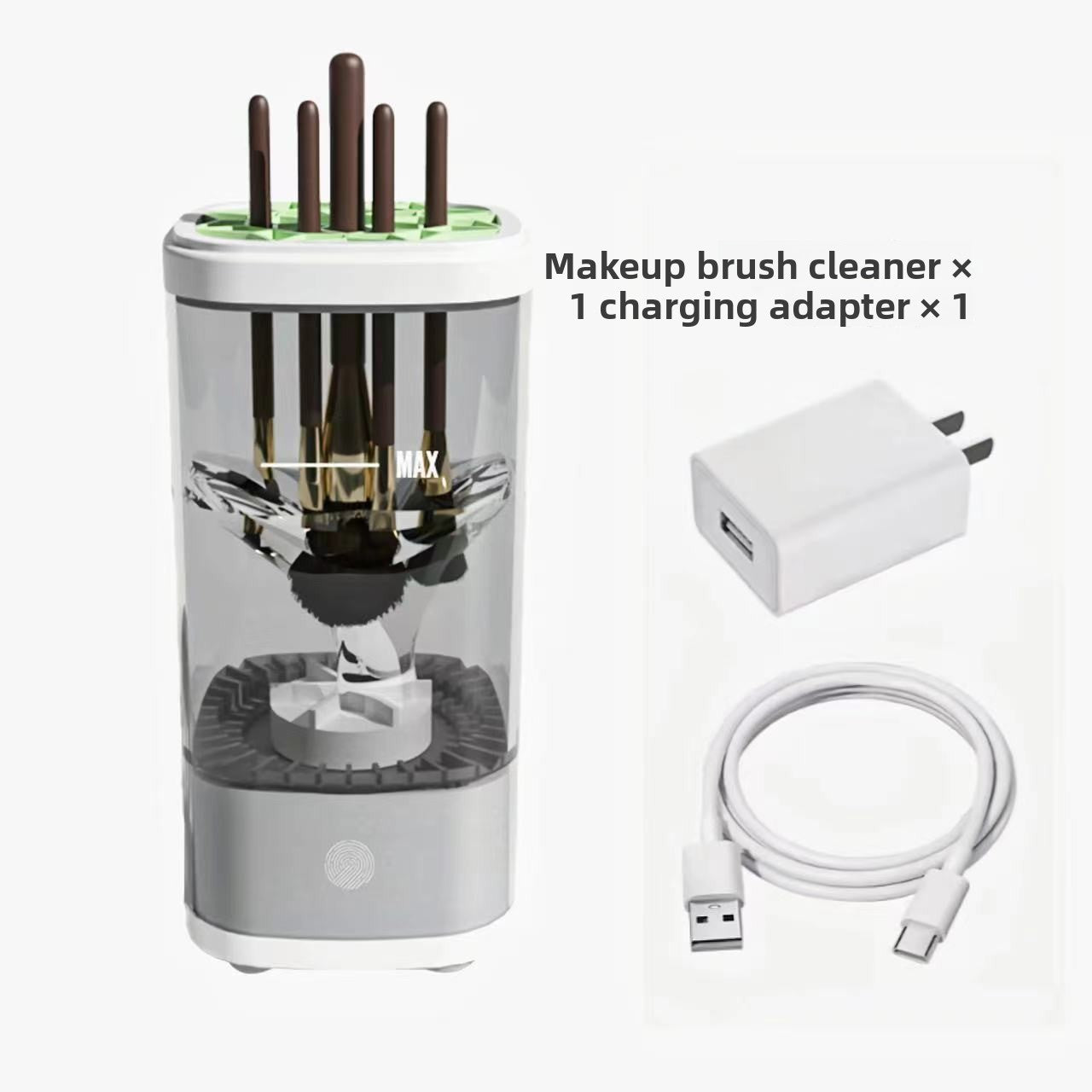 Automatic Makeup Brush Cleaner with UV Sterilization