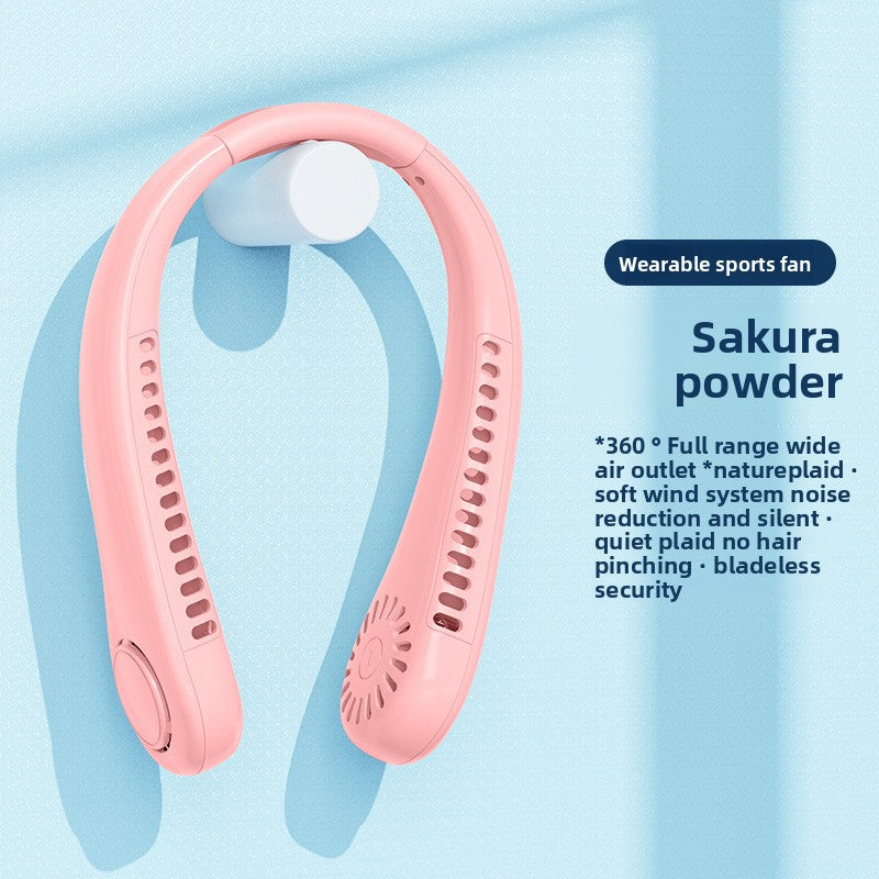 USB Charging Portable Bladeless Neck Fan