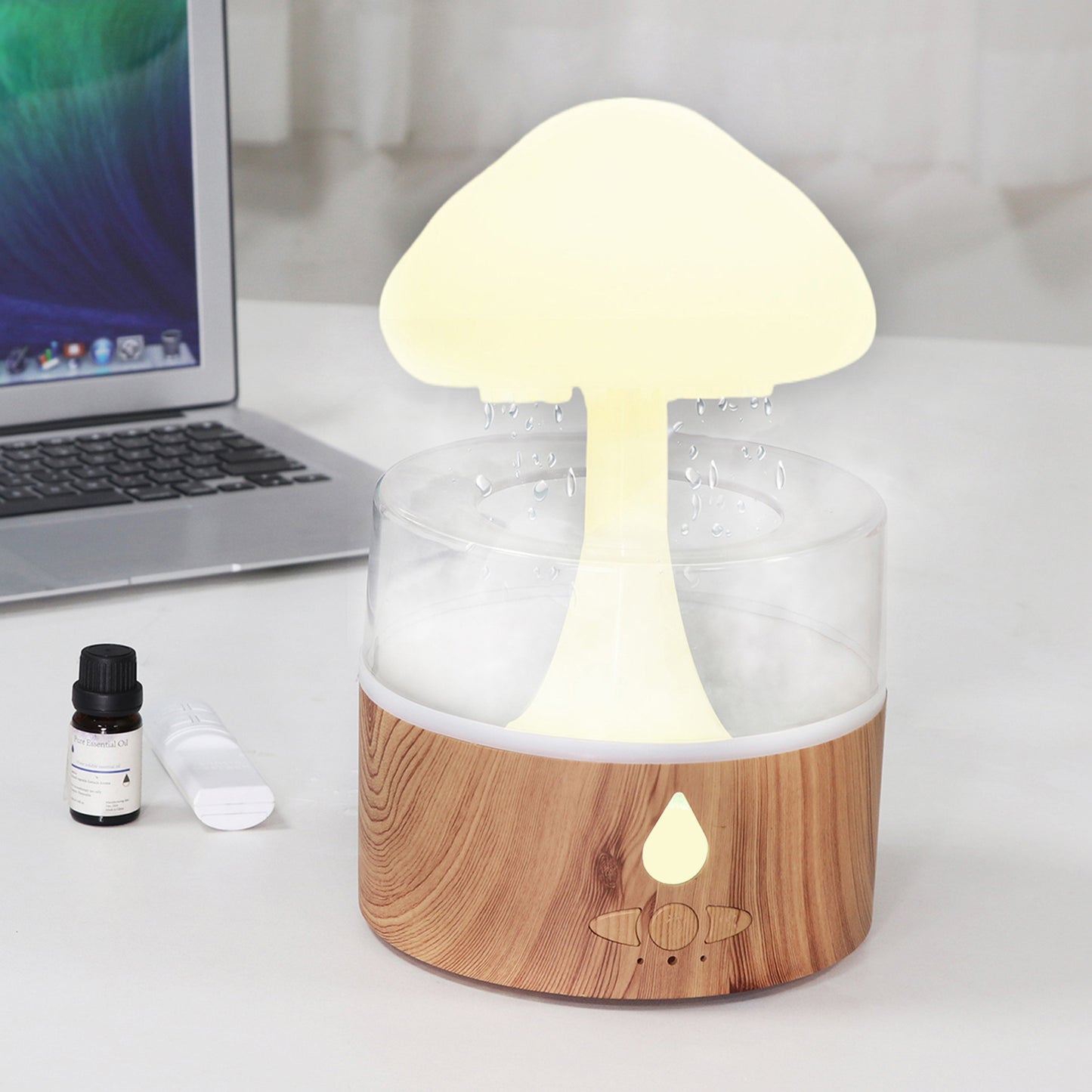 The CloudDiffuser™ | Rain Sound Humidifier & Aromatherapy Oasis