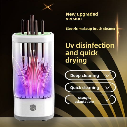 Automatic Makeup Brush Cleaner with UV Sterilization