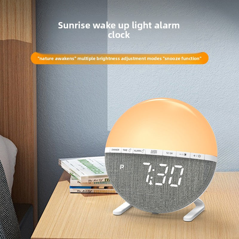 The SunriseGlow™ | Smart Wake-Up Light & Charging Dock