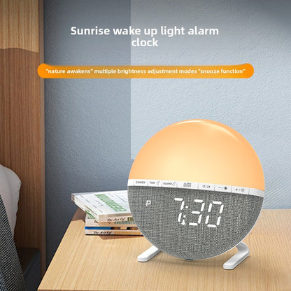 The SunriseGlow™ | Smart Wake-Up Light & Charging Dock