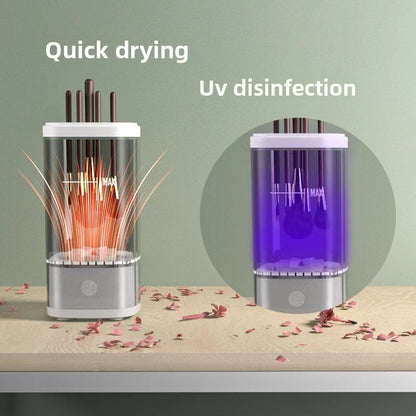 Automatic Makeup Brush Cleaner with UV Sterilization