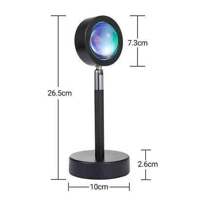 Unlimited Day Projection Rainbow Sunset Lamp