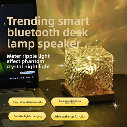 LED Water Ripple Night Light