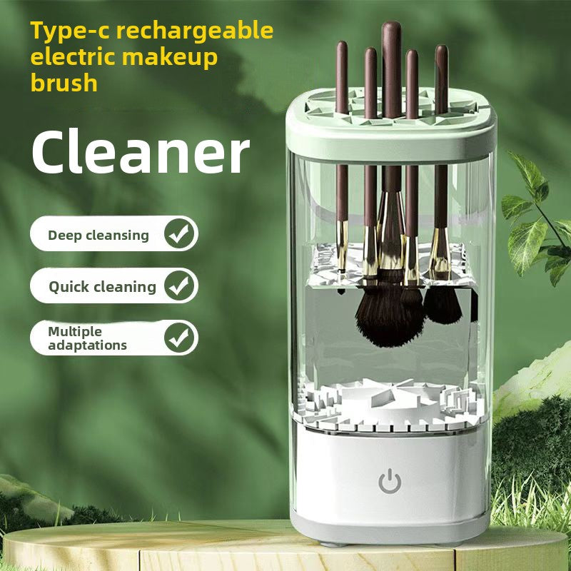 Automatic Makeup Brush Cleaner with UV Sterilization