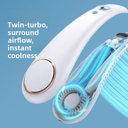USB Charging Portable Bladeless Neck Fan