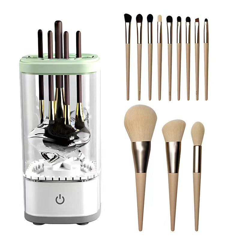 Automatic Makeup Brush Cleaner with UV Sterilization